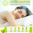 thumbnail image 2 of 60 Pares de Tapones para los Oídos de Espuma, Tapones Antiruido, Tapones para los Oídos para Dormir, Tapones para los Oídos de Esponja Antiruido 38dB con Caja de Almacenamiento para Protección, 2 of 5