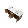 thumbnail image 2 of Vanity Art 72" Double Sink Bathroom Vanity Cabinet, Freestanding Storage Cabinet with Engineered Marble Top, Undermount Sinks, Drawer, and Shelve, 2 of 7