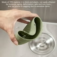 thumbnail image 6 of Over Sink Organizer, Double Layer Kitchen Faucet Caddy with Quick-Drain Design, Adjustable Hanging Storage Basket for Sponges Brushes Soap Bottles, TPR Sink Organizer Holder, 6 of 8