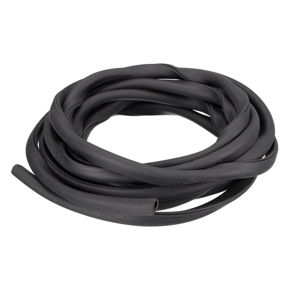 Uxcell 9/32"x 25/64"x 11.5ft Rubber U Channel Edge Trim Fits 2.5-3mm Edge, Black