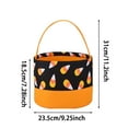 thumbnail image 2 of HUISZJ Halloween Bag Candy Bulk, Reusable Goody Fabric Candy Bucket with Handle, Halloween Trick or Treat Bags for Party Home Supplies (A), 2 of 8