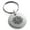 Silver, variant on Stainless Steel Nautical Flower of Life Compass Engraved Small Medallion Circle Charm Keychain Keyring