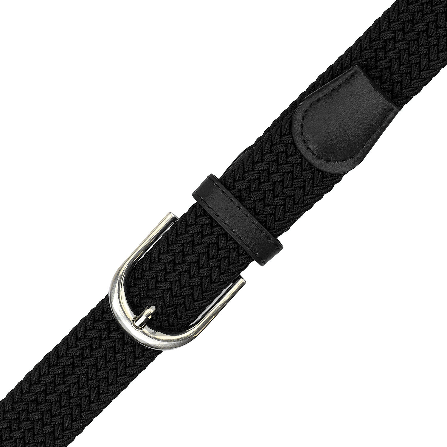 Falari Stretch Braided Canvas Belt, Unisex photo 5