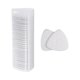thumbnail image 1 of 30uds Sastres Tiza, Triángulo Costura Tiza, Lavable Tela Marcador para Costura Suministros Accesorios, Blanco, 1 of 5