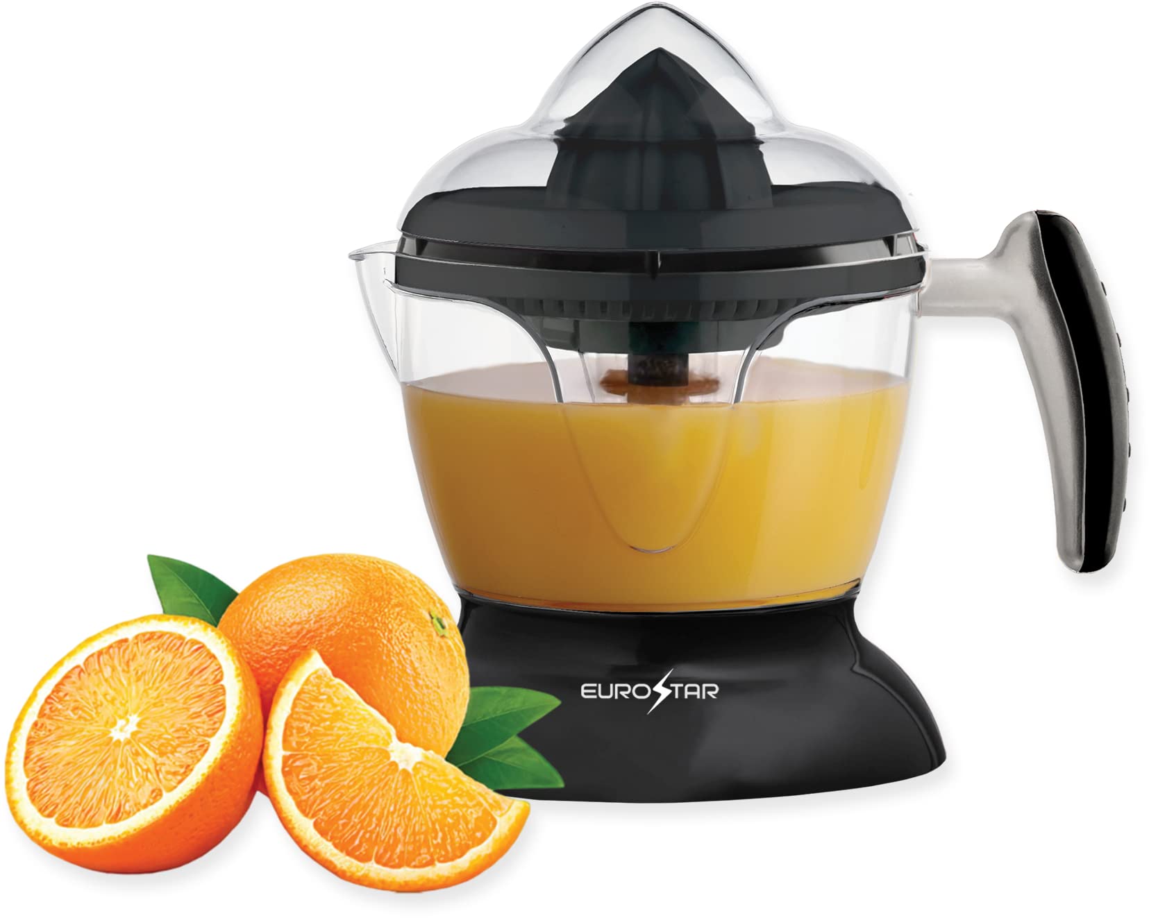 EUROSTAR ECJ600BLACK 25oz Electric Citrus Juicer, Black