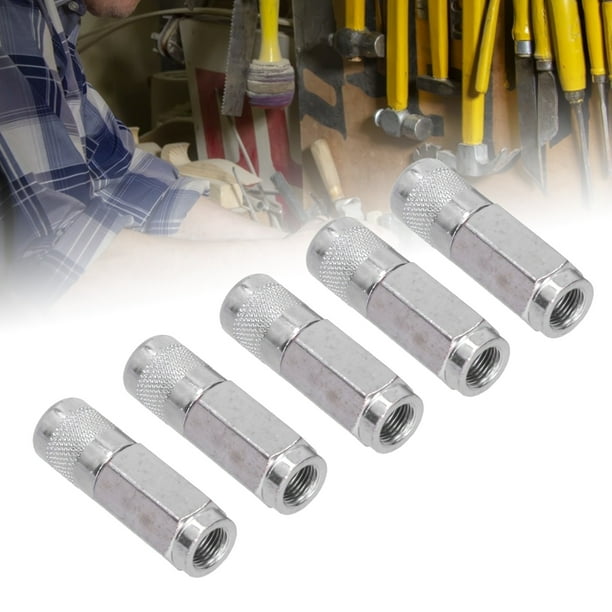 Locking Grease Coupler, Grease Coupler SelfLocking Rust For