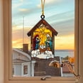 thumbnail image 1 of Xihbxyly Atrapasol de Belén, Diseño de Vitral Artesanal, Colores Vibrantes para Ventana, Decoración Navideña, Ideal para Regalo de Navidad, Sala de Estar o Dormitorio, Material Acrílico, Juego de 1 P, 1 of 7