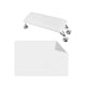 thumbnail image 2 of Reposapiés profesional de piel sintética para uñas, mesa de escritorio para salón de manicura Blanco, 2 of 9