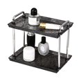 thumbnail image 1 of Hyasfey Storage Rack Bathroom Organizer Durable Construction Space-saving 2-Tier Storage Holder Bathroom Counter Organizer, 1 of 8