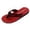 Red, variant on YAYUBA Mens Sandals Red,Fashion Men's Summer Beach Breathable Shoes Sandals Male Slipper Flip Flops Flat Shoes