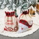 thumbnail image 5 of Wosthever Paquete de 2 bolsas de regalo de joyería de Navidad, bolsas de recuerdo para aperitivos y galletas de boda, decoración portátil, adornos para Kits de decoración para fiestas Papa Noel, 5 of 6