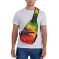 thumbnail image 6 of Colored Rainbow Sling Bag Crossbody Chest Backpack For Women Men Casual Adjustable Shoulder Daypack For Hiking Travel, 6 of 6