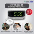 thumbnail image 3 of Sonic Alert Extra Loud Dual Alarm Clock with Super Shaker - SB200SS, 3 of 6