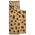 thumbnail image 2 of Beige and Black Of Leopard Print Toddler Nap Mats for Kids Preschool,Sleeping Mat Bag or Kids,Toddler Sleeping Bag,Toddler Nap Mat or Daycare, 2 of 6