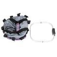 thumbnail image 4 of Bicycle Detachable Bicycle Front Canvas Basket Handbag Pet Cage Aluminum Alloy Frame Pet Cage, 4 of 8