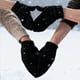 thumbnail image 4 of Guardurnaity Guantes con dedos en forma de corazón Love Connection para correr al aire libre en clima frío. Guantes cálidos para parejas que se guantes y mitones café, 4 of 6