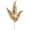 Gold, variant on Vickerman 24.5" Silvere Feather Fern Glitter Spray, 6 per bag.