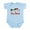Sky Blue, variant on CafePress - Merry Fishmas Infant Bodysuit - Baby Light Bodysuit, Size Newborn - 24 Months