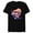 Black, variant on Marvel Fantastic 4Ever Heart Valentine's Day - Short Sleeve Blended T-Shirt for Adults - Customized-Purple