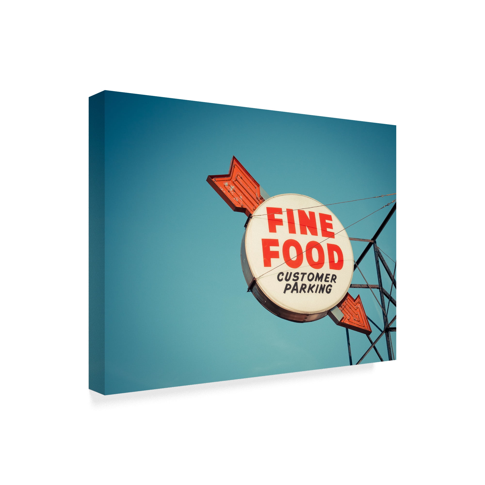 Trademark Fine Art 'Vintage Diner III' Canvas Art by Recapturist