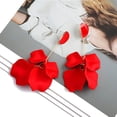 thumbnail image 4 of Jumpingount Anillos de moda bellamente elaborados para mujeres y niñas Pendientes para mujeres y niñas Pendiente de mujer Ropa, zapatos y accesorios Miscelánea amarillo medio, 4 of 6