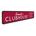 thumbnail image 3 of Kids Clubhouse Novelty Decor, Metal Wall Sign - 4x18 Inches, 3 of 4