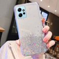 thumbnail image 1 of Para Xiaomi Redmi Note 12 Pro Plus Turbo 12Pro + Note12Pro Note12 4G 5G Funda De Silicona Simple TPU Transparente Con Purpurina De Estrella Ultrafina, 1 of 4