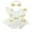 Jaune, variante sur EYIIYE Ensemble d'Été pour Fillette 0-2 Ans Nouveau-Né Combinaison à Manches Volantées Barboteuse Patchwork en Tulle Papillon Justaucorps à Col Ras du Cou avec Bandeau Vêtements Mignons et Doux pour Bébé pour Fête Quotidienne Décontractée