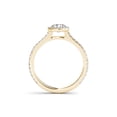 thumbnail image 3 of 1 Carat T.W. Diamond Single Halo 14kt Yellow Gold Engagement Ring, 3 of 4