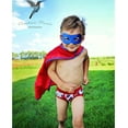 thumbnail image 6 of Superhero Capes and Masks for Kids - Satin Capes and Felt Masks for Boys Captain, 6 of 9