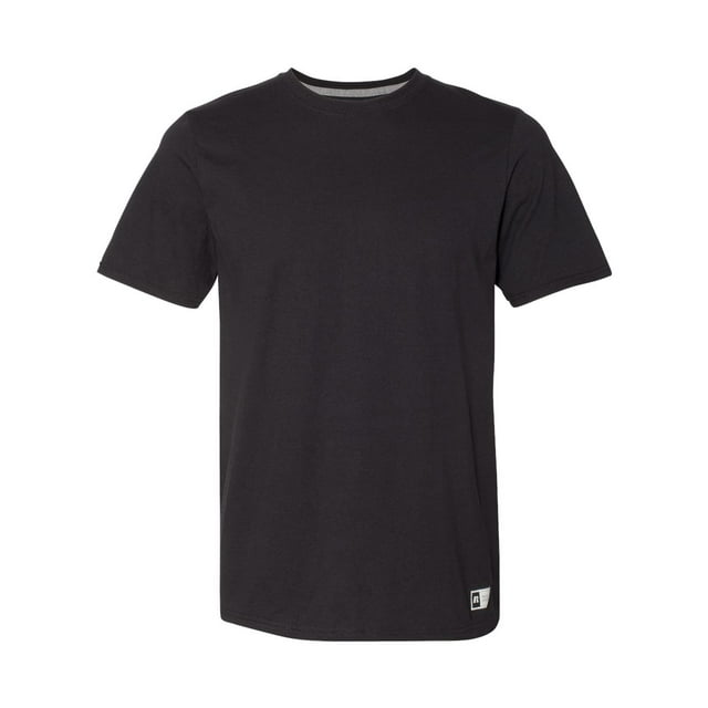 Russell Athletic Essential 60/40 Performance T-Shirt, 3XL, Black