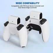 Uberwith Rechargeable Battery Pack Compatible with PS5 Dualsense/Edge Controller,Play and Charge Kit for Playstation 5 Controller,2000mAh with LED Indicator,USB Type-C Charging Cable