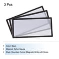 thumbnail image 3 of Filtro de polvo para PC Uxcell 3Pcs, marco magnético de 280x140mm, cubierta de malla a prueba de polvo para enfriador de caja de computadora, rejillas de ventilador blancas, 3 of 4