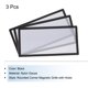 thumbnail image 3 of Filtro de polvo para PC Uxcell 3Pcs, marco magnético de 280x140mm, cubierta de malla a prueba de polvo para enfriador de caja de computadora, rejillas de ventilador blancas, 3 of 4