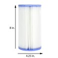 thumbnail image 2 of Intex Pool Easy Set Type A Replacement Filter Pump Cartridge (18 Pack) | 29000E, 2 of 7