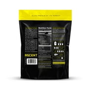 (4 pack) Ascent Native Whey Protein Powder Blend, Chocolate, 1 lb