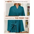 thumbnail image 4 of Women's Elegant Shawl Wraps Soft Open Front Poncho Sweater for Spring Fall Winter, 4 of 12