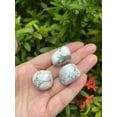 thumbnail image 3 of White Howlite Tumbled Stones, Polished Natural White Howlite Gemstone, White Howlite Healing Crystals (White Howlite, 10 Pound), 3 of 8