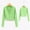 Green, variant on Girls Sweater Jacket V-Neck Zipper Cardigan Pullover V Neck Long Sleeve Winter Spring Warm Sweater Coats Pink 6Years