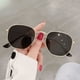 thumbnail image 4 of 7006 Gafas de sol irregulares distintivas de Harajuku Gafas de metal de moda Gafas de sol de estilo literario para hombres y mujeres, 4 of 6