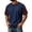 Navy, variant on ZXLBBD Mens T Shirts Halloween Ribbed Pumpkin Graphic Tee Short Sleeve Crew Neck T Shirt Party Daily Versatile T-Shirts for Man Dailywear,Orange,S