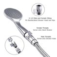 thumbnail image 3 of Water Flow Control Shut Off Valve, Brass Adjustable Water Pressure Regulator For Hand Held Shower Head & Bidet Sprayer (tangling), 3 of 5