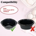 thumbnail image 3 of 7 Quart Slow Cooker Ceramic Pot Replacement for Hamilton Beach 33474G 33473 33576  Beautiful 22975A1, 3 of 5