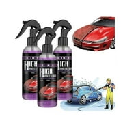 Car Ceramic Coating Spray, 3-in-1 High Protection Quick Car Coating Spray, Professional Car Scratch Nano Repair Spray, Car Wax Wash Polish Spray for Cars, Easy to Use (100 ML, 3PCS)