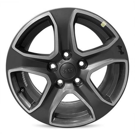 New 17x7.5 inch Take-Off Wheel for Jeep Wrangler 18-20 Alloy Rim