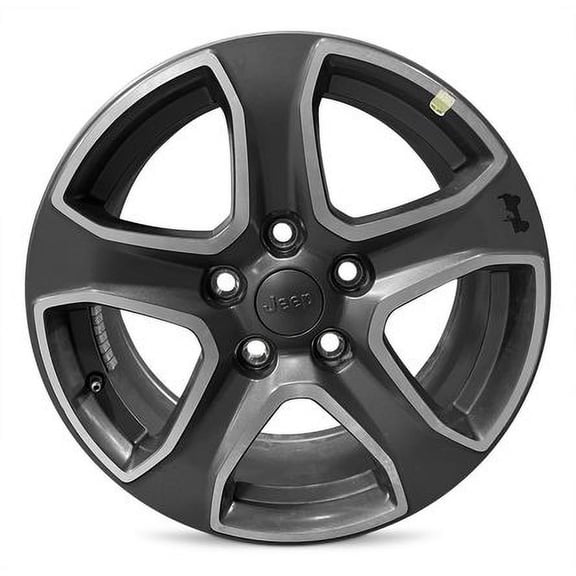 New 17x7.5 inch Take-Off Wheel for Jeep Wrangler 18-20 Alloy Rim