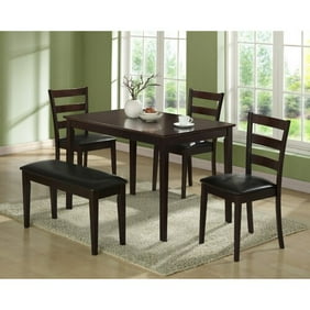 East West Furniture Capri 6 Piece Gl Top Rectangular Dining Table Set With Microfiber Seat Chairs East West Furniture Capri 6 Piece Gl Top Rectangular Dining Table Set With Microfiber Seat Chairs