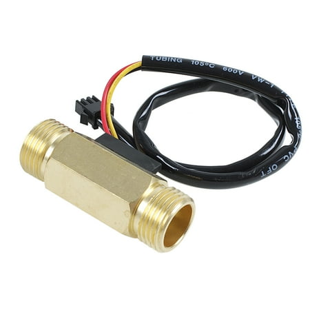 

1/2PT Water Sensor Switch Control Meter Flowmeter 1.5-30L/min