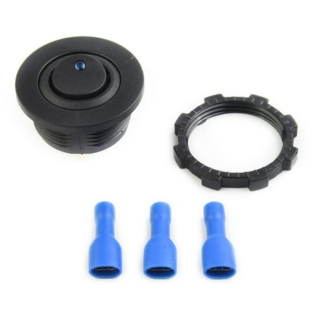 LLDI Campervan 12V / 24V Light Switch LED Rocker Switch For Motorhome Caravan Boat-