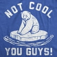 thumbnail image 2 of Mens Funny T Shirts Not Cool You Guys Sarcastic Polar Bear Tee for Guys Graphic Tees, 2 of 9